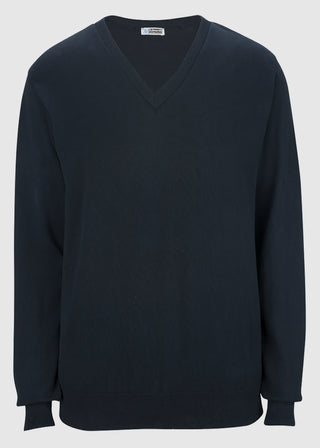 Edwards V-neck Cotton Blend Sweater