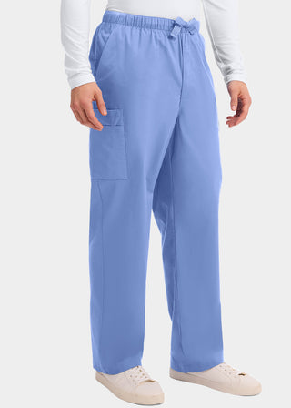 Cherokee WorkWear Men Natural Rise Drawstring Pants