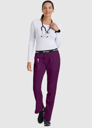 Grey's Anatomy Active 3-Pockets Drawstring Petite Scrub Pant
