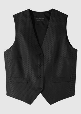 Edwards Men's Diamond Brocade Vest