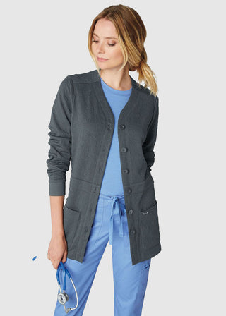 KOI Lite Women's V-neck Claire Sweater Jacket