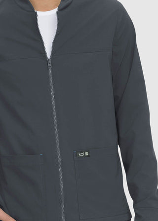 Koi Basics Men's Hayden Zip Front Scrub Jacket