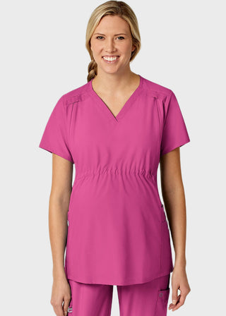 Wink Scrubs W123 Women's Maternity V-Neck Scrub Top