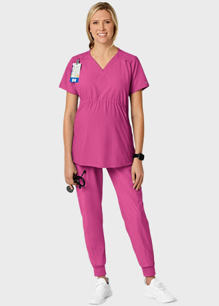 Wink Scrubs W123 Women's Maternity V-Neck Scrub Top