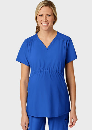 Wink Scrubs W123 Women's Maternity V-Neck Scrub Top