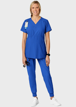 Wink Scrubs W123 Women's Maternity V-Neck Scrub Top