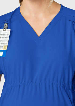 Wink Scrubs W123 Women's Maternity V-Neck Scrub Top