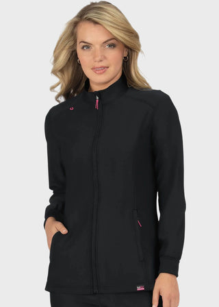koi Lite Stretch Impact Women's 2-Pocket Zipper-Front Jacket