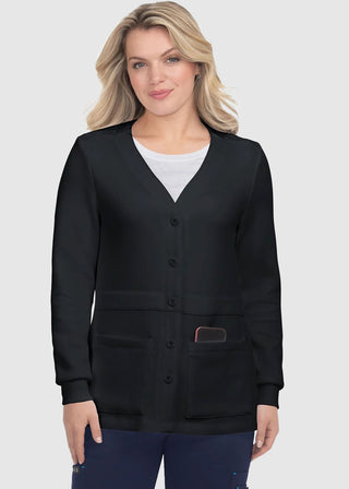 Koi Scrubs Essentials Clarissa Women's 2-Pocket Cardigan Style Knit Jacket