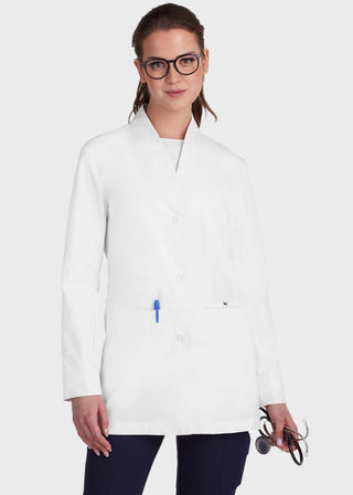 koi Scrubs Essentials Care Women's 4-Pocket Stretch Lab Coat