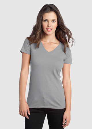 District DT5501 Juniors The Concert Tee V-Neck