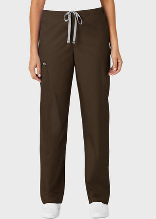 Wink Scrubs WonderWORK Unisex Straight Leg Drawstring Cargo Petite Pant