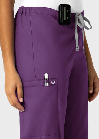 Wink Scrubs WonderWORK Unisex Straight Leg Drawstring Cargo Tall Pant