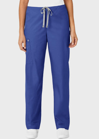 Wink Scrubs WonderWORK Unisex Straight Leg Drawstring Cargo Petite Pant