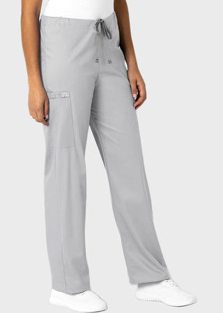 Wink Scrubs WonderWORK Unisex Straight Leg Drawstring Cargo Petite Pant