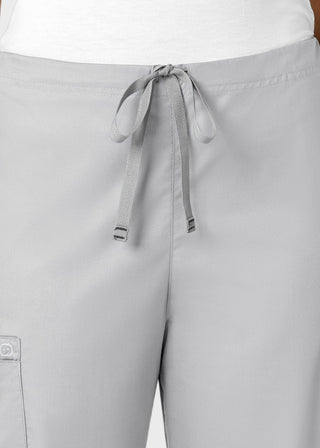 Wink Scrubs WonderWORK Unisex Straight Leg Drawstring Cargo Petite Pant