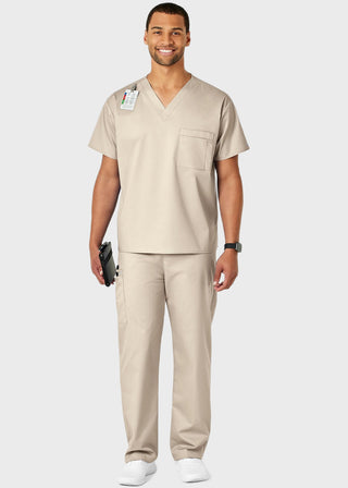 Wink Scrubs WonderWORK Unisex Straight Leg Drawstring Cargo Petite Pant