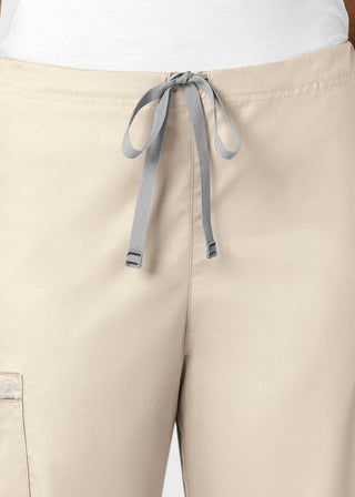 Wink Scrubs WonderWORK Unisex Straight Leg Drawstring Cargo Petite Pant
