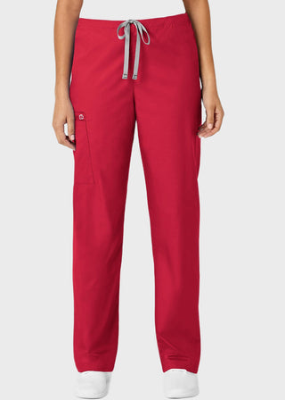 Wink Scrubs WonderWORK Unisex Straight Leg Drawstring Cargo Tall Pant