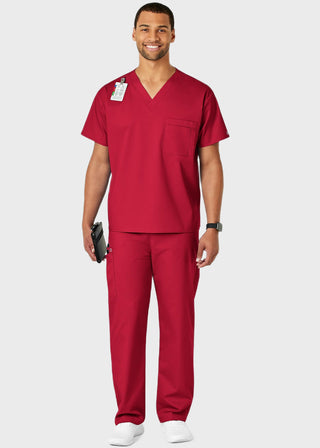 Wink Scrubs WonderWORK Unisex Straight Leg Drawstring Cargo Petite Pant