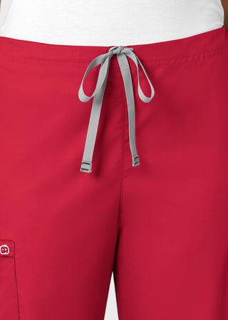 Wink Scrubs WonderWORK Unisex Straight Leg Drawstring Cargo Tall Pant