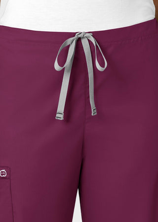 Wink Scrubs WonderWORK Unisex Straight Leg Drawstring Cargo Petite Pant