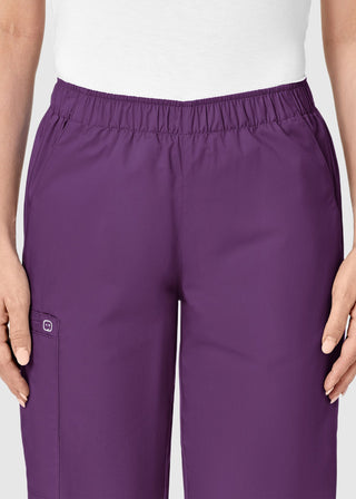 Wink Scrubs WonderWORK Women's Petite Elastic Waist Pant
