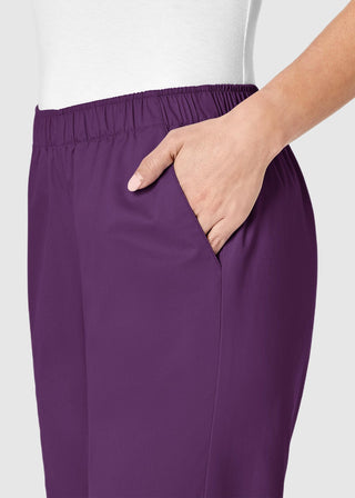 Wink Scrubs WonderWORK Women's Petite Elastic Waist Pant