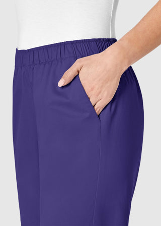 Wink Scrubs WonderWORK Women's Petite Elastic Waist Pant