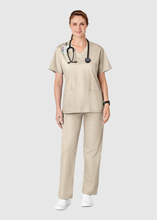 Wink Scrubs WonderWORK Women's Petite Elastic Waist Pant