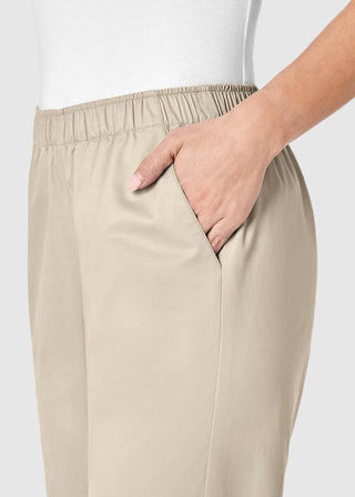 Wink Scrubs WonderWORK Women's Petite Elastic Waist Pant