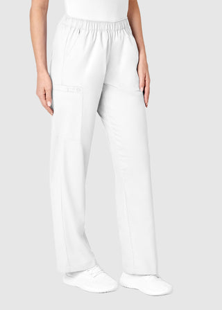 Wink Scrubs WonderWORK Women's Petite Elastic Waist Pant