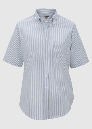 Edwards Women's Short Sleeve Dress Button Down Oxford
