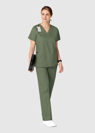 Wink Scrubs WonderWORK Women's Petite Flare Leg Pant