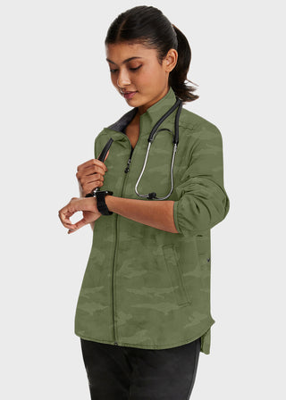 Healing Hands Women's Destini Jacket With Elastic Cuff Adjustable Back Tabs