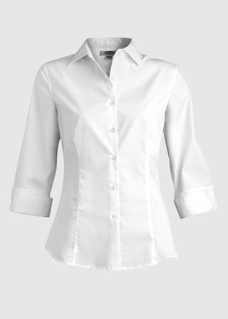 Edwards Women's Tailored 3/4 Sleeve Stretch Blouse