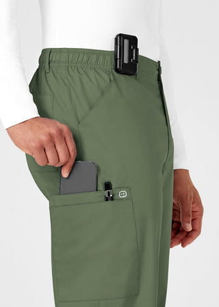 Wink Scrubs WonderWORK Men's Cargo Pocket Petite Pant