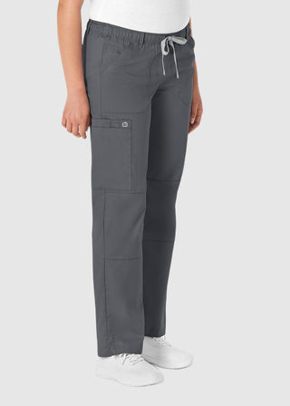 Wink Scrubs WonderWORK Women's Straight Leg Petite Pant