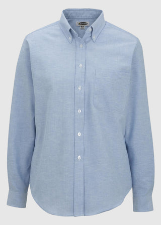 Edwards Women's Long Sleeve Dress Button Down Oxford