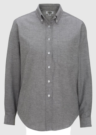Edwards Women's Long Sleeve Dress Button Down Oxford