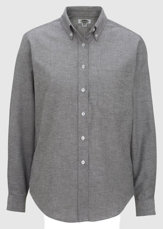 Edwards Women's Long Sleeve Dress Button Down Oxford