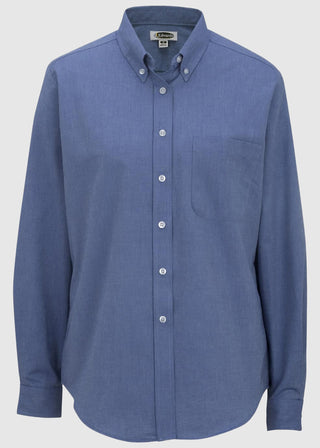 Edwards Women's Long Sleeve Dress Button Down Oxford
