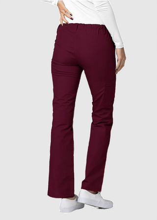 Adar Universal Low-Rise Multipocket Drawstring Straight Leg Pants