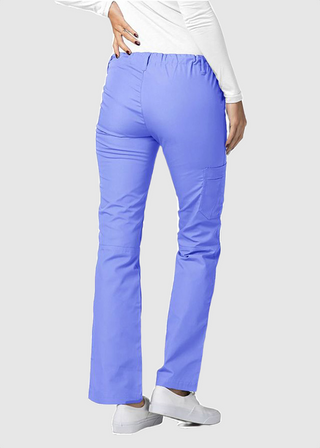 Adar Universal Low-Rise Multipocket Drawstring Straight Leg Pants