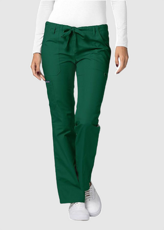 Adar Universal Low-Rise Multipocket Drawstring Straight Leg Pants