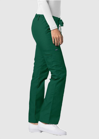 Adar Universal Low-Rise Multipocket Drawstring Straight Leg Pants