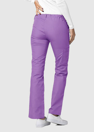 Adar Universal Low-Rise Multipocket Drawstring Straight Leg Pants