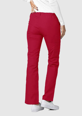 Adar Universal Low-Rise Multipocket Drawstring Straight Leg Pants