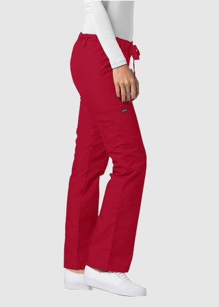 Adar Universal Low-Rise Multipocket Drawstring Straight Leg Pants