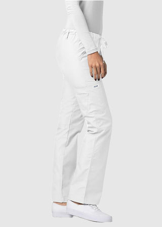 Adar Universal Low-Rise Multipocket Drawstring Straight Leg Pants